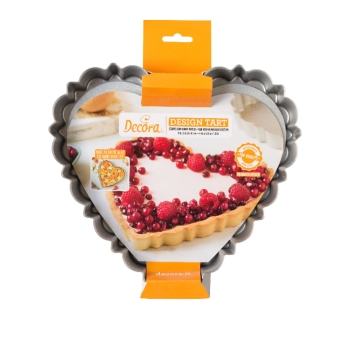Design Tart Pan - Heart 25cm